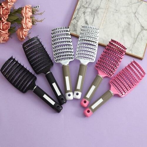Pop Brush Brosse Detangling Hair Brush Comb for Dropshipping Detangler Hairbrush Massage Comb for Salon Hairdressing Styling