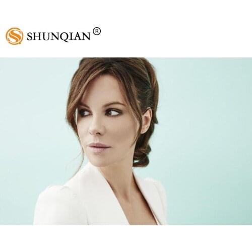 Custom canvas poster Art Kate Beckinsale Decoration poster cloth fabric wall poster print Silk Fabric Print