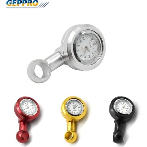 Universal clock bicycle motorcycle handlebar waterproof clock watch For Davidson Harley Honda Yamaha Kawasaki Moto Accessories