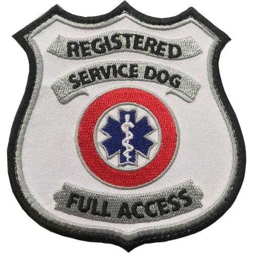 High Quality Service Dog Embroidered patch DOG PET Harness Vest