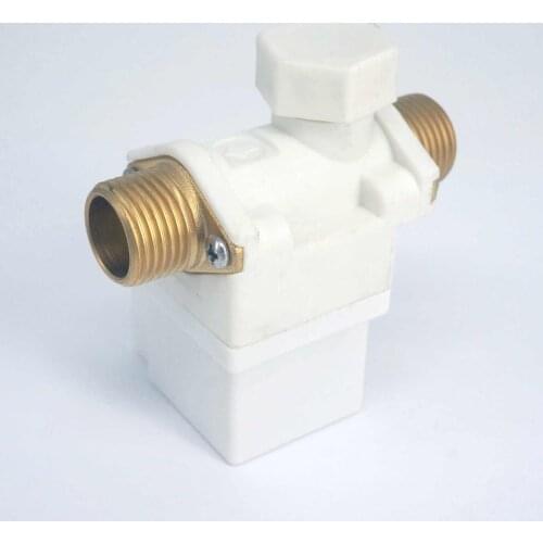1/2" BSPP 12VDC NC Plastic Solar Solenoid Valve Non-Return Water Air Gas