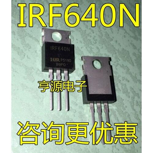 10pieces IRF640 IRF640N 200V/18A N