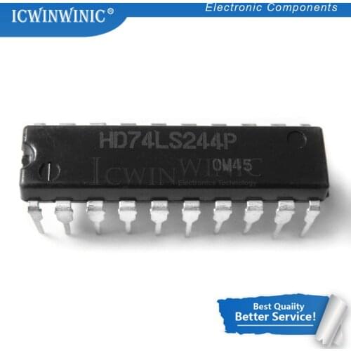 10PCS SN74LS244N DIP-20 74LS244N DIP 74LS244 HD74LS244P DIP20