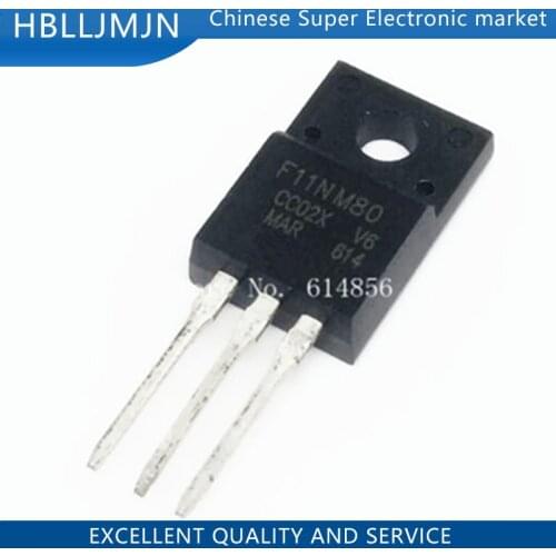 10PCS STF11NM80 11NM80 TO220F