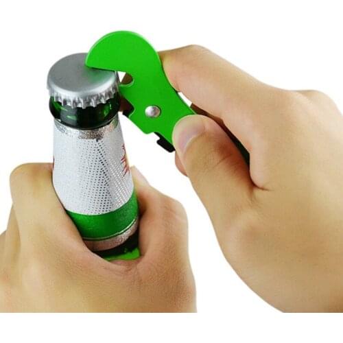 100pcs Economic Cooking tools can opener multifunctional can opener beer bottle opener super good Jar Opener