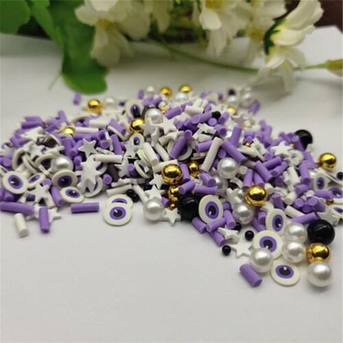 20g Christmas Halloween Flower Fish DIY Supplies Nails Art Polymer Clear Clay accessories DIY Sequins scrapbook shakes Craft