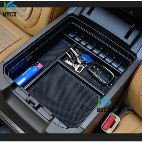 2003-2019 Car Central Armrest Console Organizer Storage Box For Toyota Land Cruiser Prado 120 FJ120 FJ 120 FJ150 150 Accessories