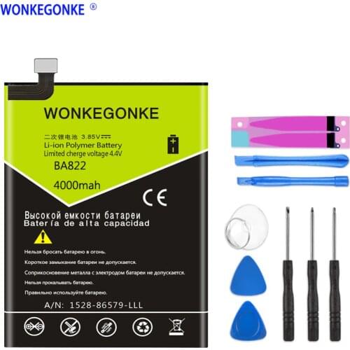 WONKEGONKE BA822 battery for Meizu Note 8 Smart phone Batteries + Tools