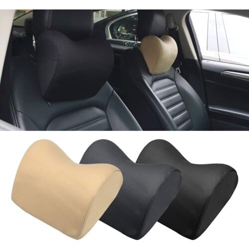 Car Headrest Neck Pillow Neck Protection Auto Head Rest Cushion Head Safety Support Pad for Seat Chair In Auto