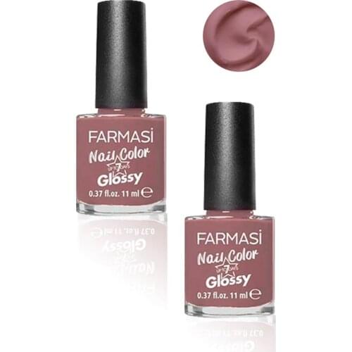 Farmasi Classic Nail Polish Plum-11ml 2 PCs 412854653