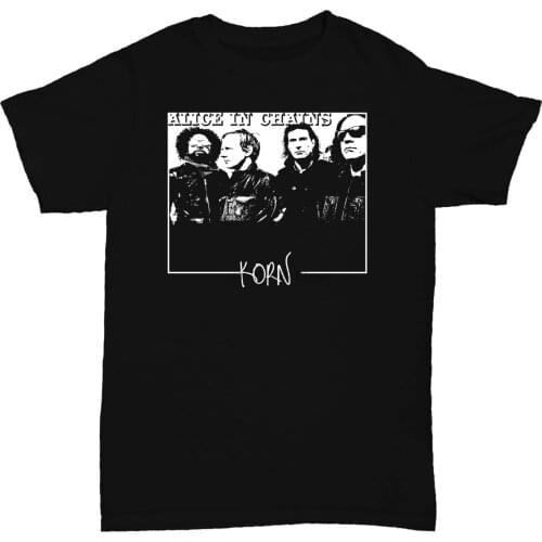 ALICE IN CHAINS KORN WORLD TOUR T SHIRT