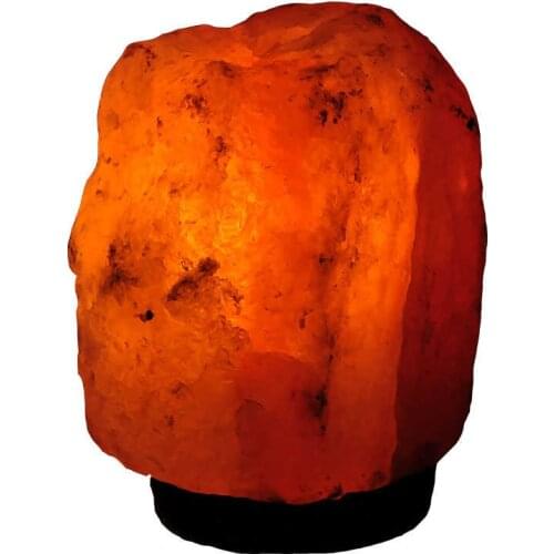 Natural Himalayan Rock Salt Lamp Wired Bulb Pink 2-3Kg