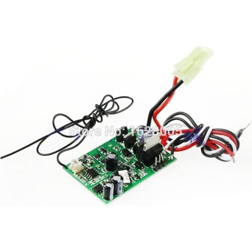 27MHz 40MHZ 49MHZ Receiver board / circuit board with wires Spare Parts for SHUANGMA double horse DH 7010 rc boat