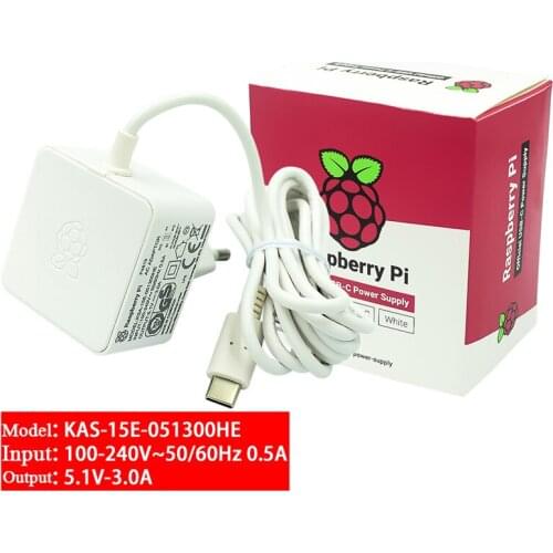 Raspberry Pi 4B 5V3A TYPE -C interface 15W power suitable for Raspberry Pi 4th generation B type official power supply