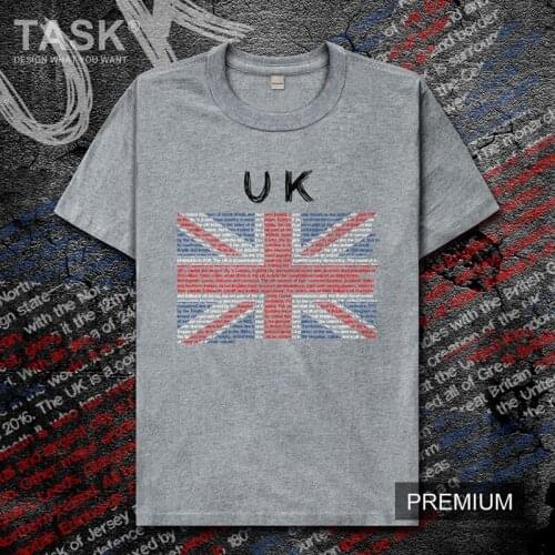 UK United Kingdom of Great Britain UK mens t shirt new Tops t-shirt Short sleeve clothes sweatshirt national team country casual