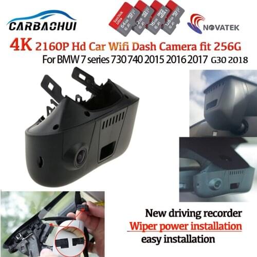 2K hd 1600p New Plug and play Car DVR Wifi Video Recorder Dash Cam Camera For BMW 7 series 730 740 2015 2016 2017 Night vision