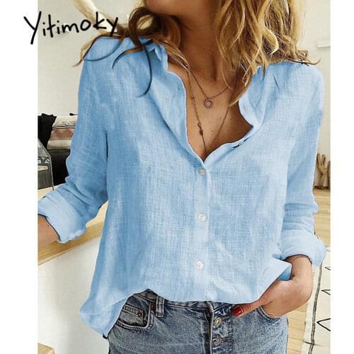 Yitimoky Linen Blouses