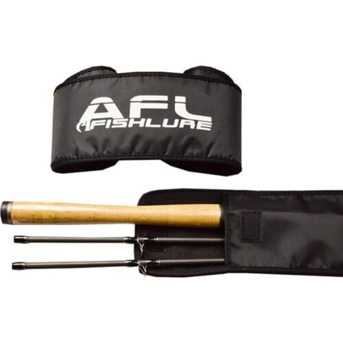 110x10cm Fishing Rod Sleeve Cover Long Canvas Foldable Portable Protective Pouch Bag Fishing Bag lixada