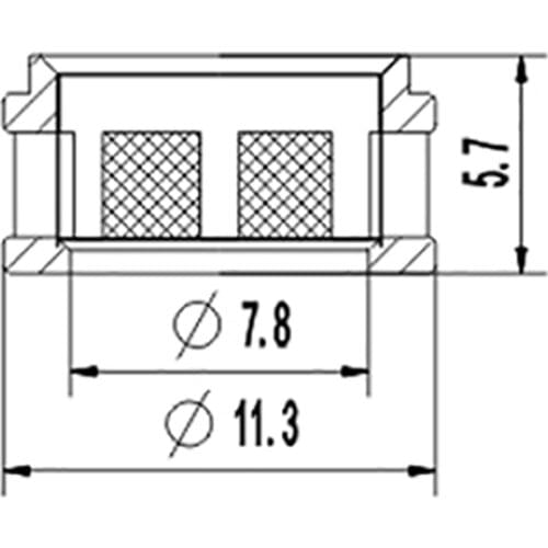 300pcs Fuel Injector Filter FJ10045 fuel injector repair kits for Siemens Marelli IWM50001 23.6*12.6*18.7mm VD-FL-1104