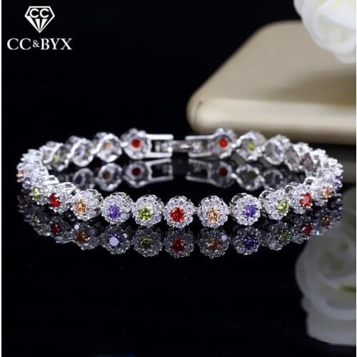 CC Wedding Jewelry Bracelets For Women Bangle Engagement Accessories Pageant Elegant Luxury Party CZ Stone High Quality S0091