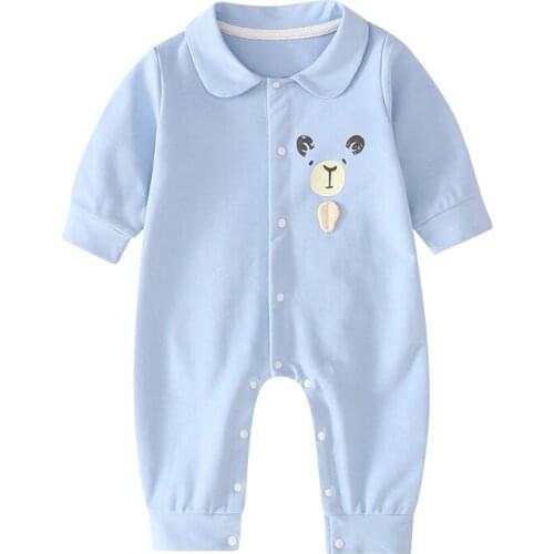 Baby Romper 2021 Spring Autumn Boys Clothing Newborn Long Sleeve Jumpsuit Costume Infant Cartoon Cotton Outfits for Babies