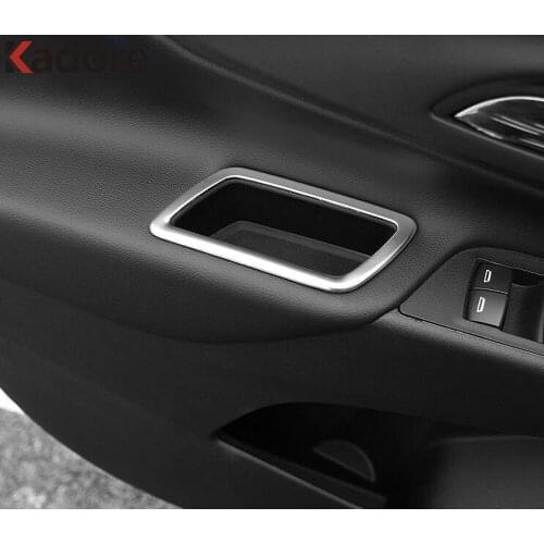 For Chevrolet Equinox 2017 2018 2019 2020 Matte Interior Door Handle Cover Trims Protection Sticker Accessories Car Styling