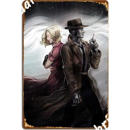 Fallout Game Cover Metal Sign Wall Wall Decor Cinema Garage Create Tin Sign Poster