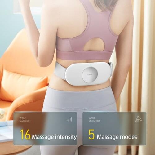 Infrared Heating Lumber Waist Massage EMS Smart Abdominal Back Pulsed Magnetic Masssge Relaxation Relieves Pain Wireless Remote