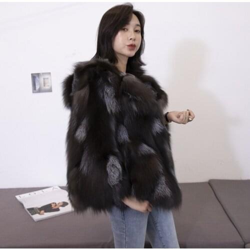 JIAMEILIDI Large Fur Coats