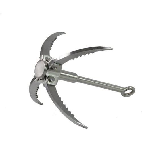 Claws Outdoor Climbing Small Size Camping Stainless Steel Claw Multifunctional Travel Mountaineering Hook Servival Security Tool