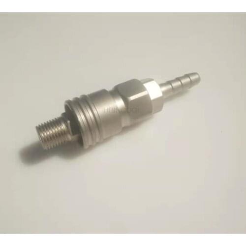 Inflatable tube quick connector C-type self-locking connector small wind gun air pump air compressor quick tool connector