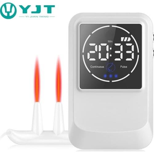 Nasal polyps low level laser rhinitis light apparatus interanasal soft laser irradiation treat Sinusitis Therapy Massage Clip