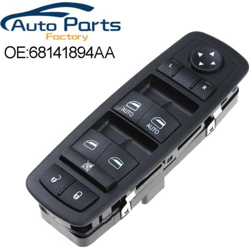New Left Side Power Window Switch For 2014-2017 Jeep Cherokee 68141894AA