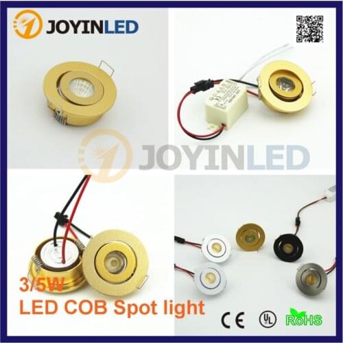 New Adjustable Small Led Spot Light 3W Gold/silver/white/Black Mini Downlight For Wall Background