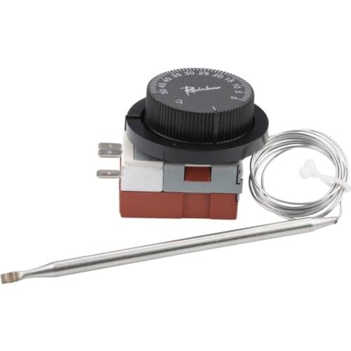 TS-050SR Korea Rainbow Thermostat 0~50 Degrees Celsius Single Phase Adjustable Temperature Controller