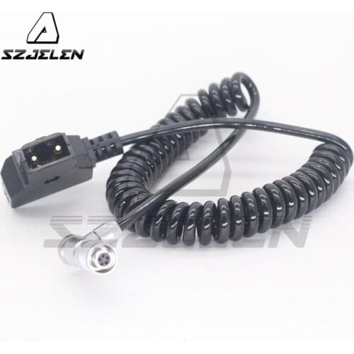 PORTKEYS LH5H Monitor power cable for D-Tap to Right angle 5 pin female