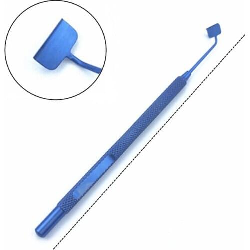 Titanium Buratto flap protector during Veterinary Ophthalmic laser surgical instruments