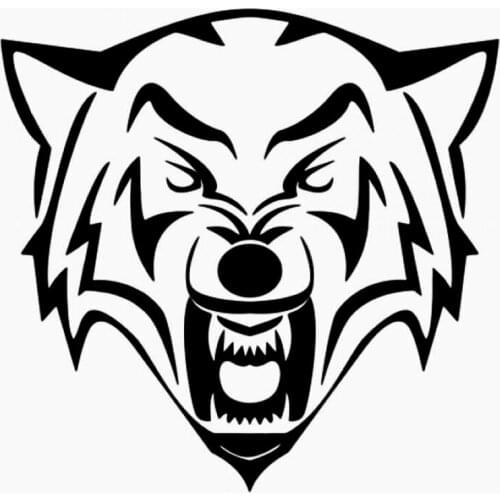 Waterproof Tattoo Wolf Car Styling Stickers Vehicle Motorcycle Body Decal Decor Car Sticker CL569