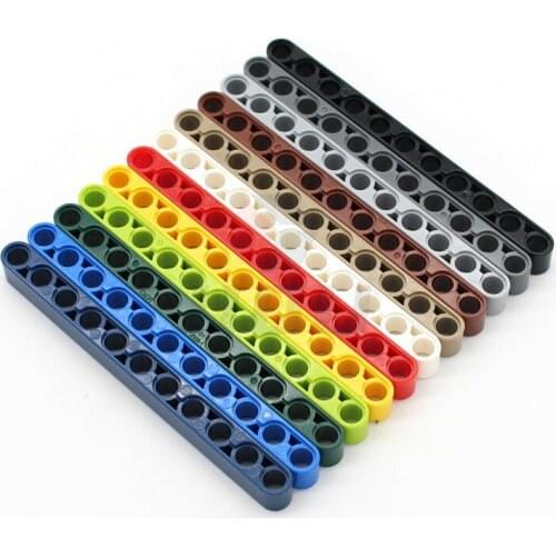 High-Tech Part 1x11 Thick Liftarm 32525 Race Off-Road Construction Vehicle Plane Model EV3 Set Bulk Accessory MOC Building Block