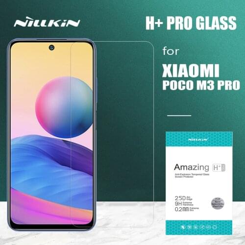 For Xiaomi Poco M3 Pro 5G Glass Nillkin H+ PRO 2.5D Ultra-Thin Tempered Glass Screen Protector for Xiaomi Poco M3 Pro 5G Glass