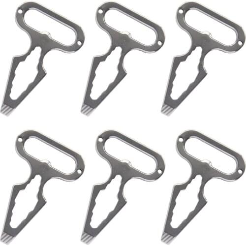 5PCS Novel multifunctional EDC tool, W/ wrench, bottle opener, screwdriver,outdoor travel kits