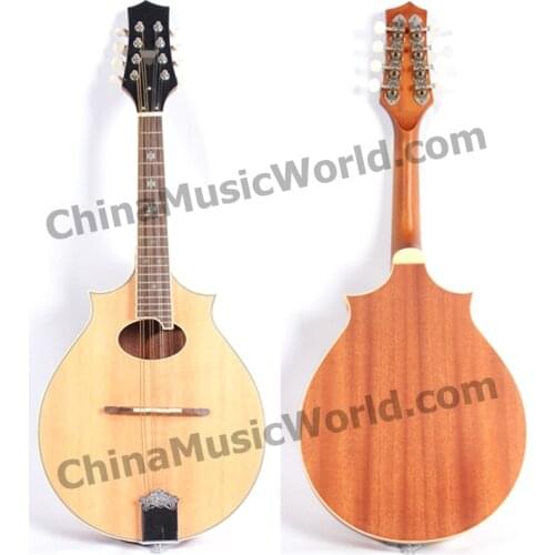 Afanti Solid Spruce top / Sapele Back & Sides / Afanti Irish Bouzouki Mandolin (AMB-103)