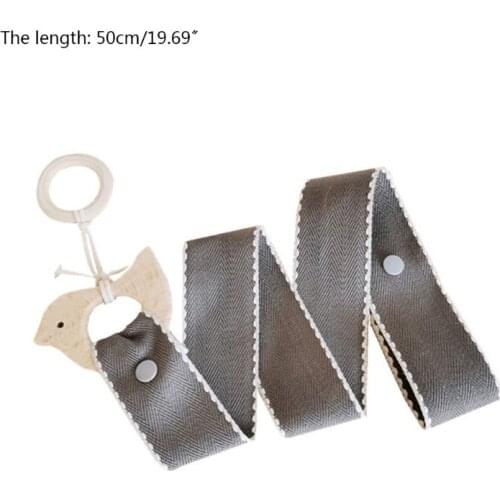 Wooden Animal Children Hair Clip Storage Belt Headband Barrettes Hairpin Holder 24BE