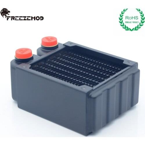 FREEZEMOD computer water cooler 45mm double-layer copper radiator 80 fan bits. TSRP-H80