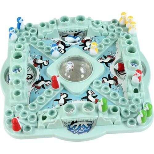 Penguin Game Flying Chess Competition Interactive Party Board Parent-child Interactive Game Children Early Education Toys Gift