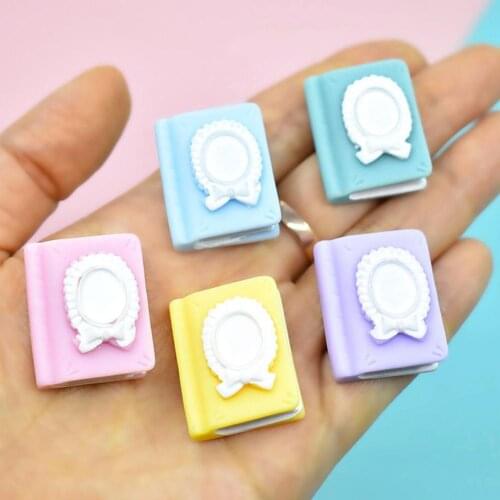5Pcs Baroque Style Miniature Book Model Dollhouse Furniture Accessories Kids Toy