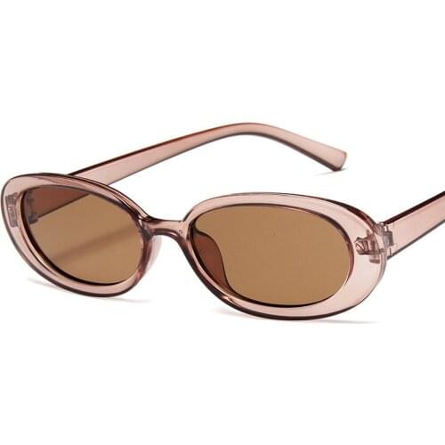 Vintage Black Square Sunglasses Women Luxury Brand Small Rectangle Sun Glasses Female Gradient Clear Mirror UV400 Oculos De Sol