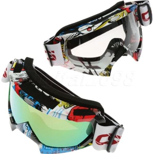 Yetaha Motocross Dirt Bike ATV Goggles Off Road Racing Sport Cool Motorcycle SunGlasses Surfing Snowboard Windproof Eyewear