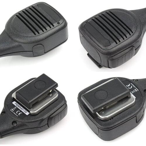 PMMN4013A Rainproof 2-Pin Shoulder Remote Speaker Mic-rophone PTT For Motorola Radio PMR446 PR400 Mag One BPR40 A8 EP450 CP040