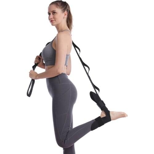 Yoga Lacing Belt Fitness Stretch Belt Auxiliary Ankle Ligament Stretcher Anti-Gravity Aerial Hammock Accessories